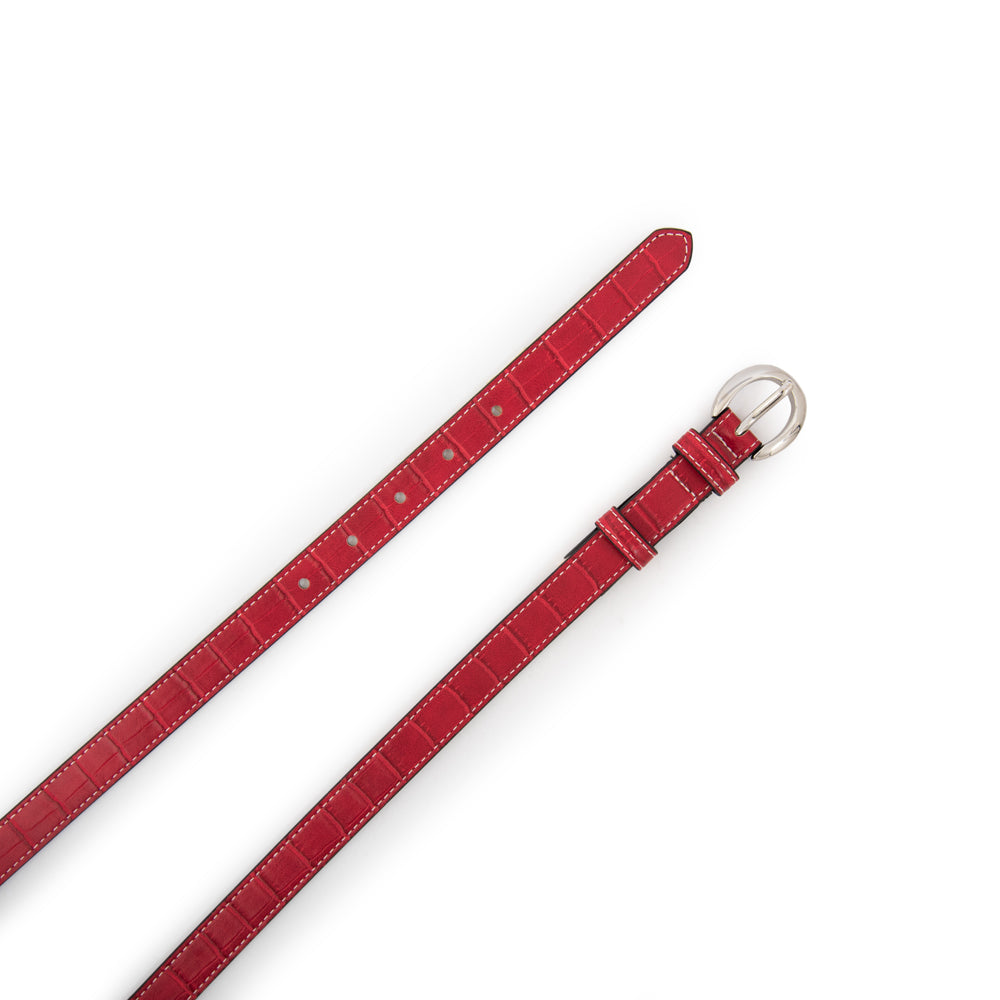 Cinturon astrid rojo