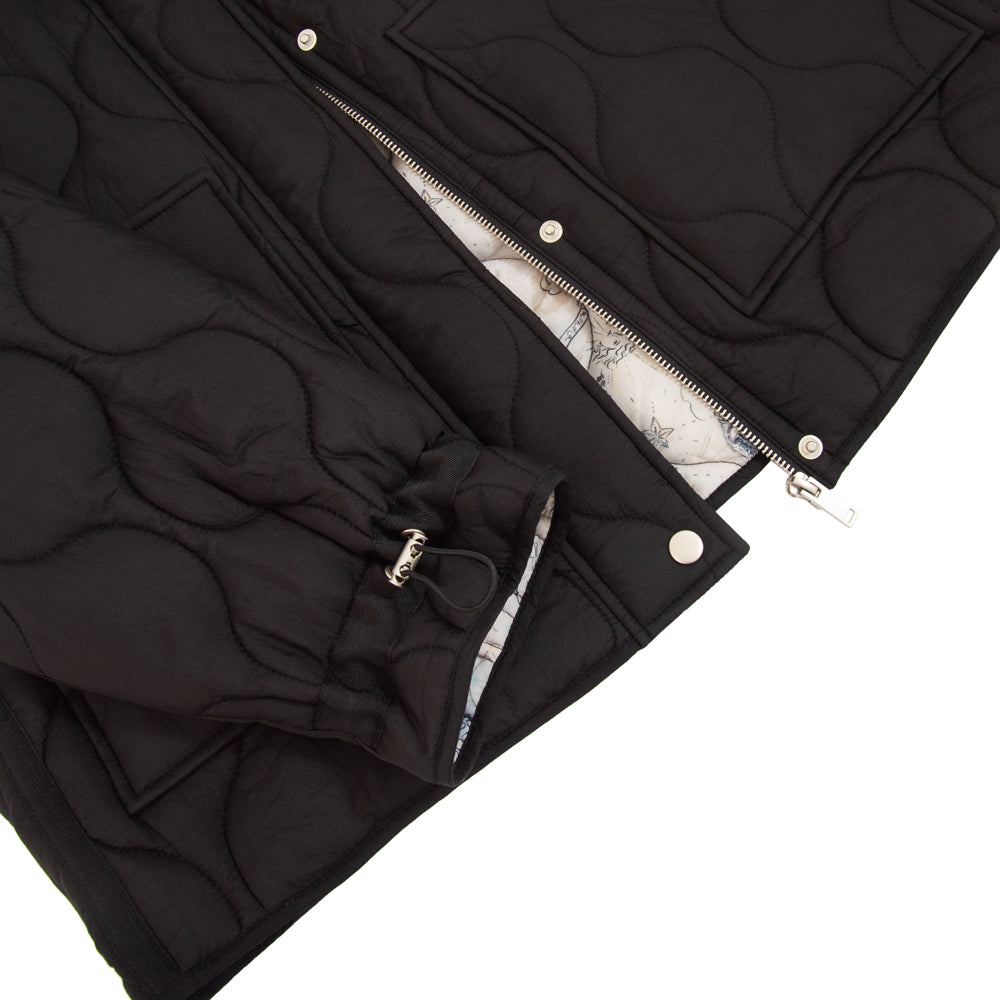 Jacket puffy soft bruselas negro