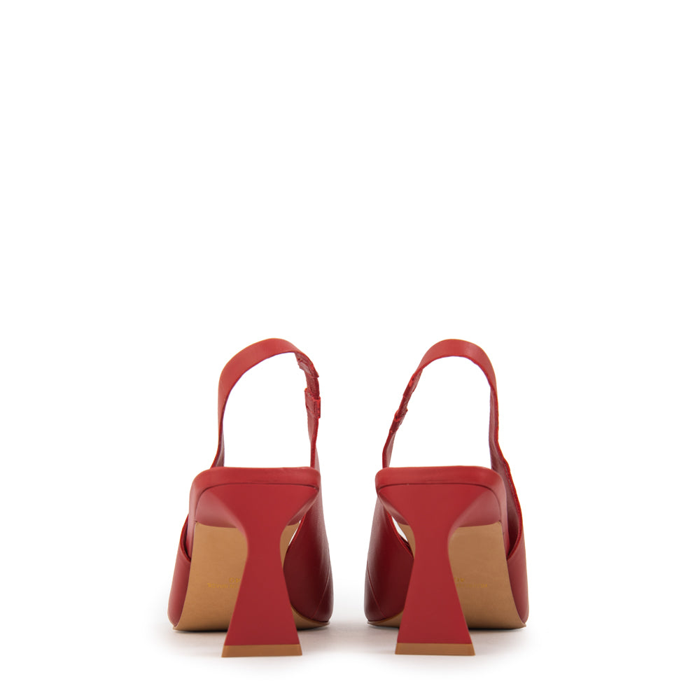 Zapato catalina rojo