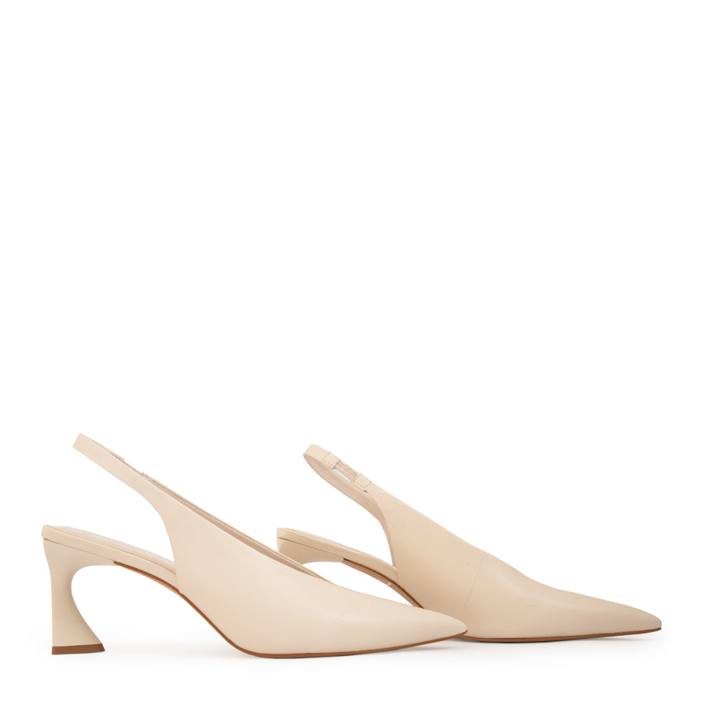 Zapato catalina blanco crudo