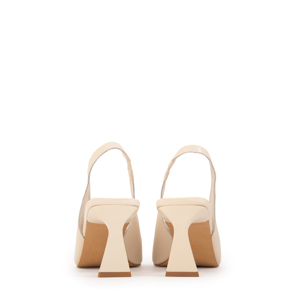 Zapato catalina blanco crudo