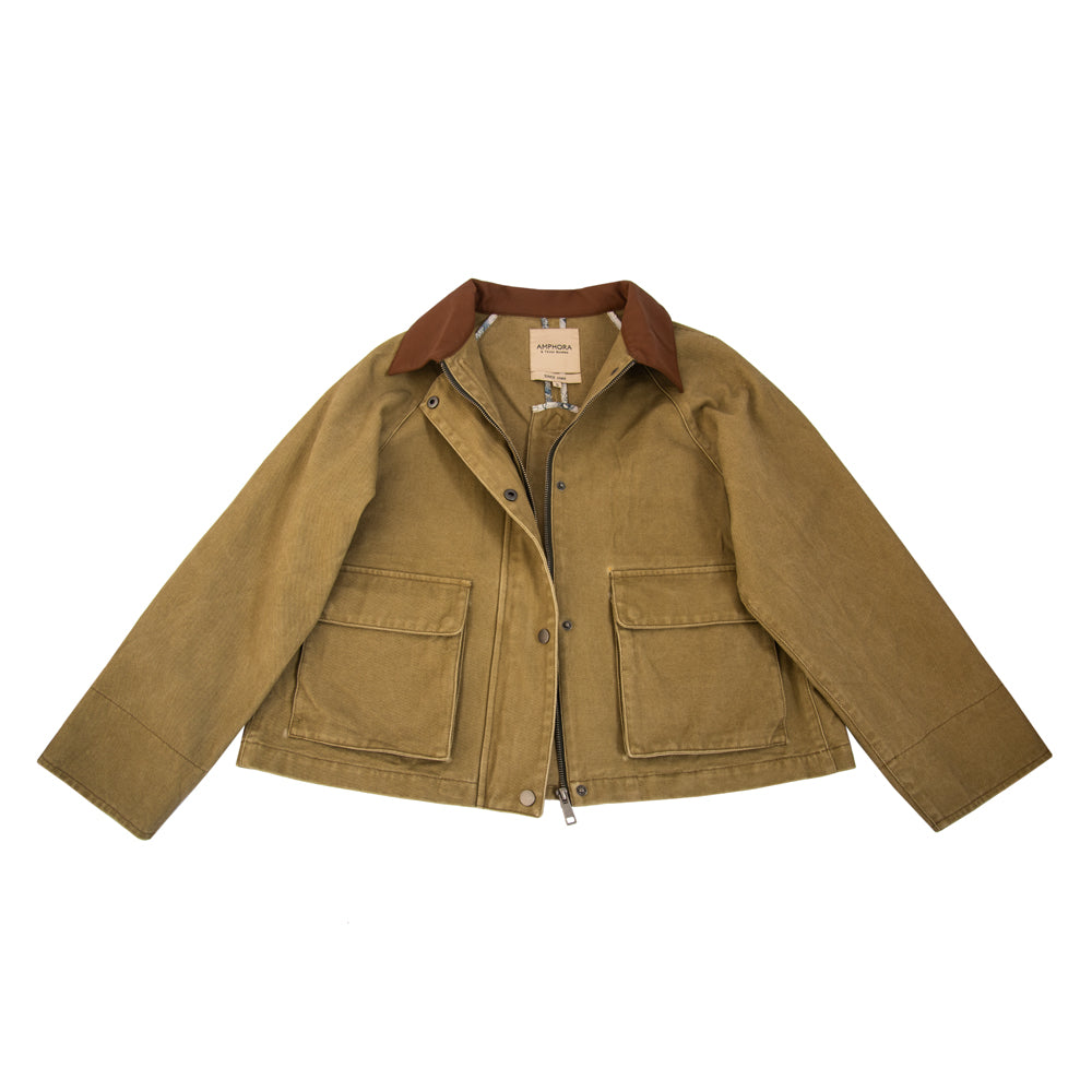 Chaqueta claudia verde oliva