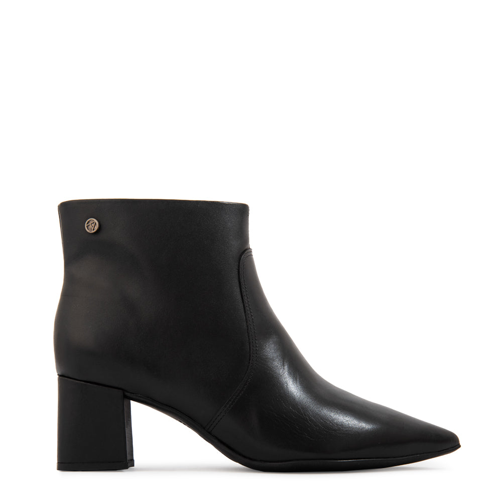 Botin Taco colbert cuero
