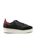 Zapatilla cote cuero negro