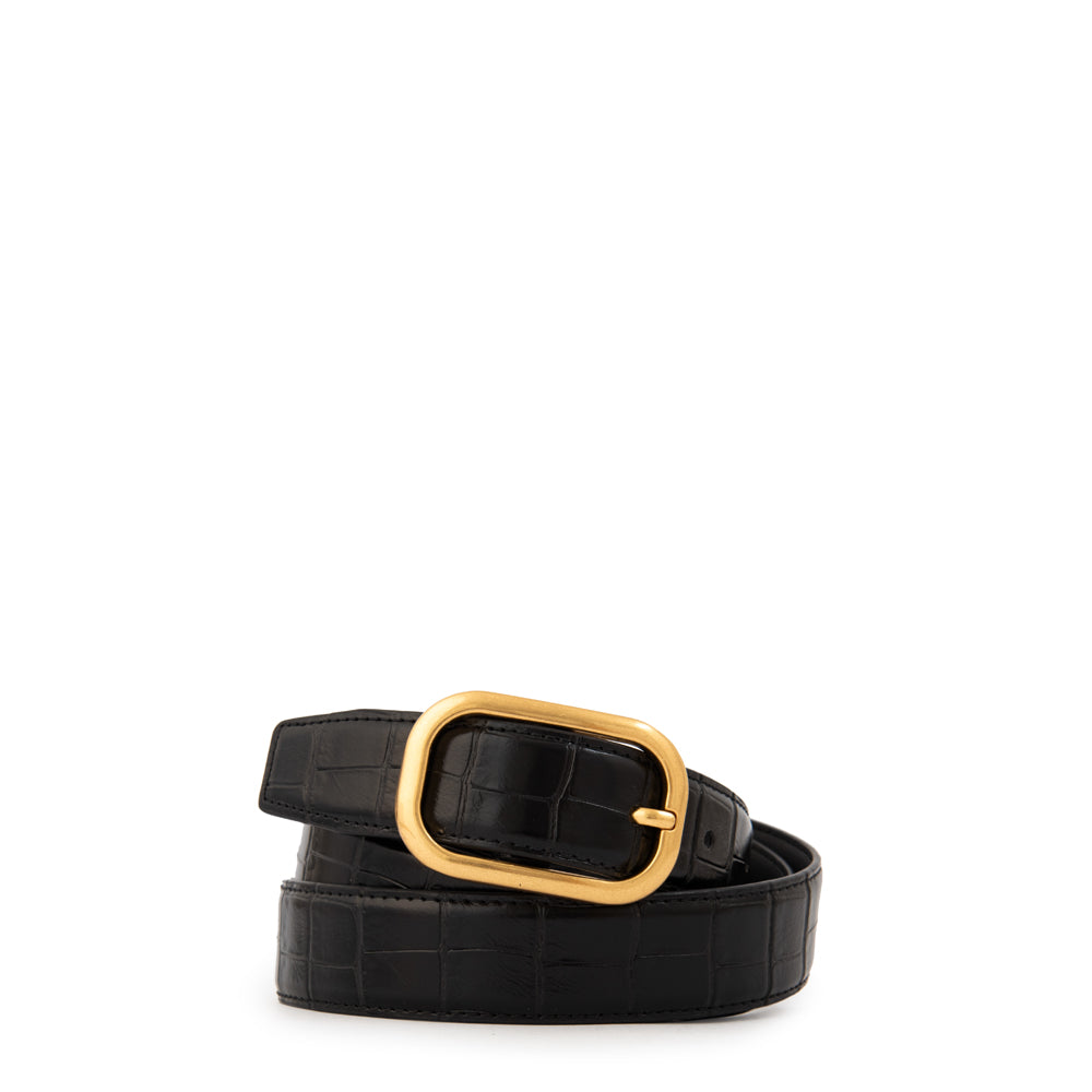 Cinturon delfina negro