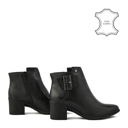 Botin dominique negro