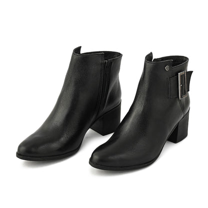 Botin dominique negro