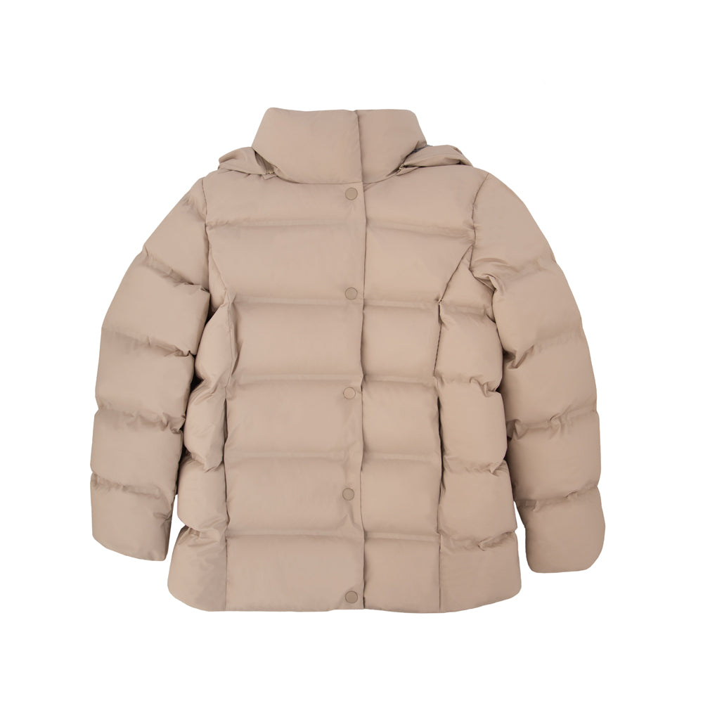 Parka puffy elisa taupe