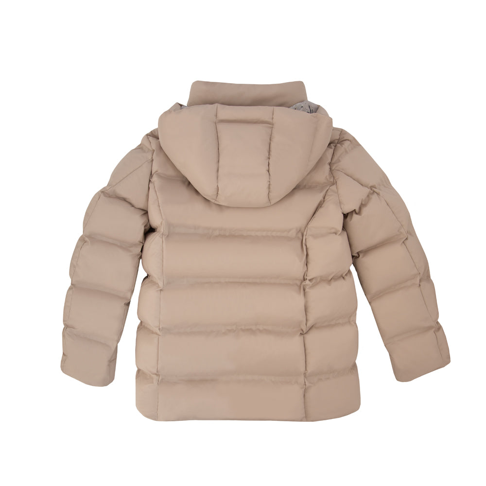 Parka puffy elisa taupe