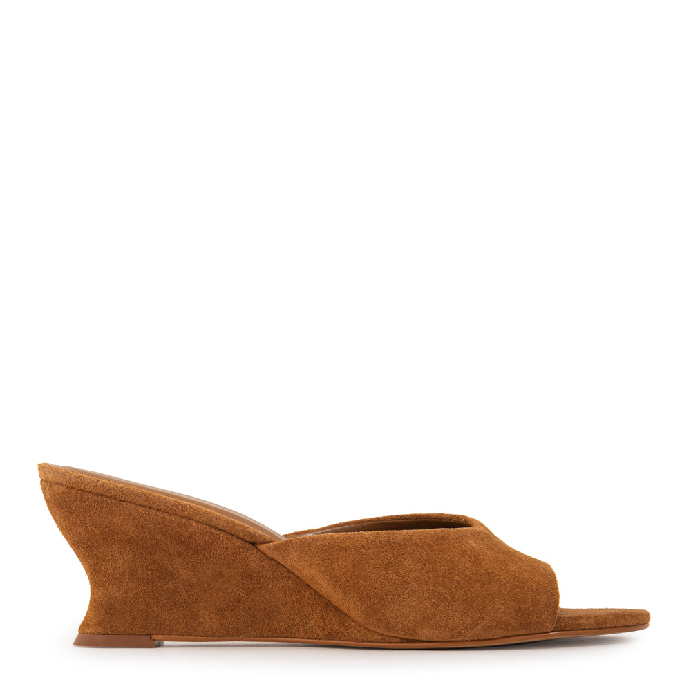 Sandalia mule emilia café