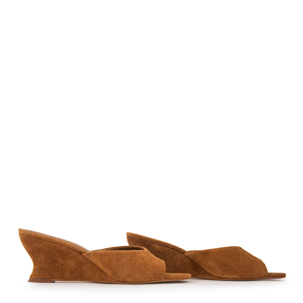 Sandalia mule emilia café