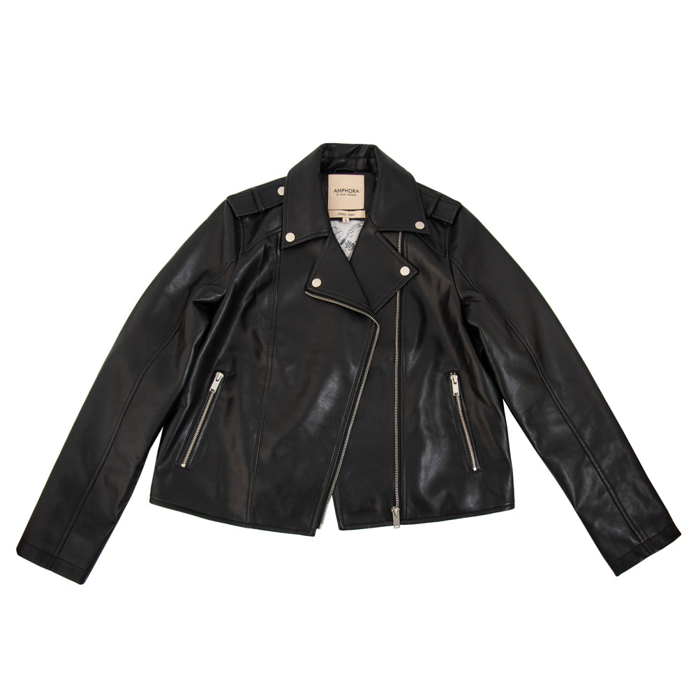 Biker jacket emili negro