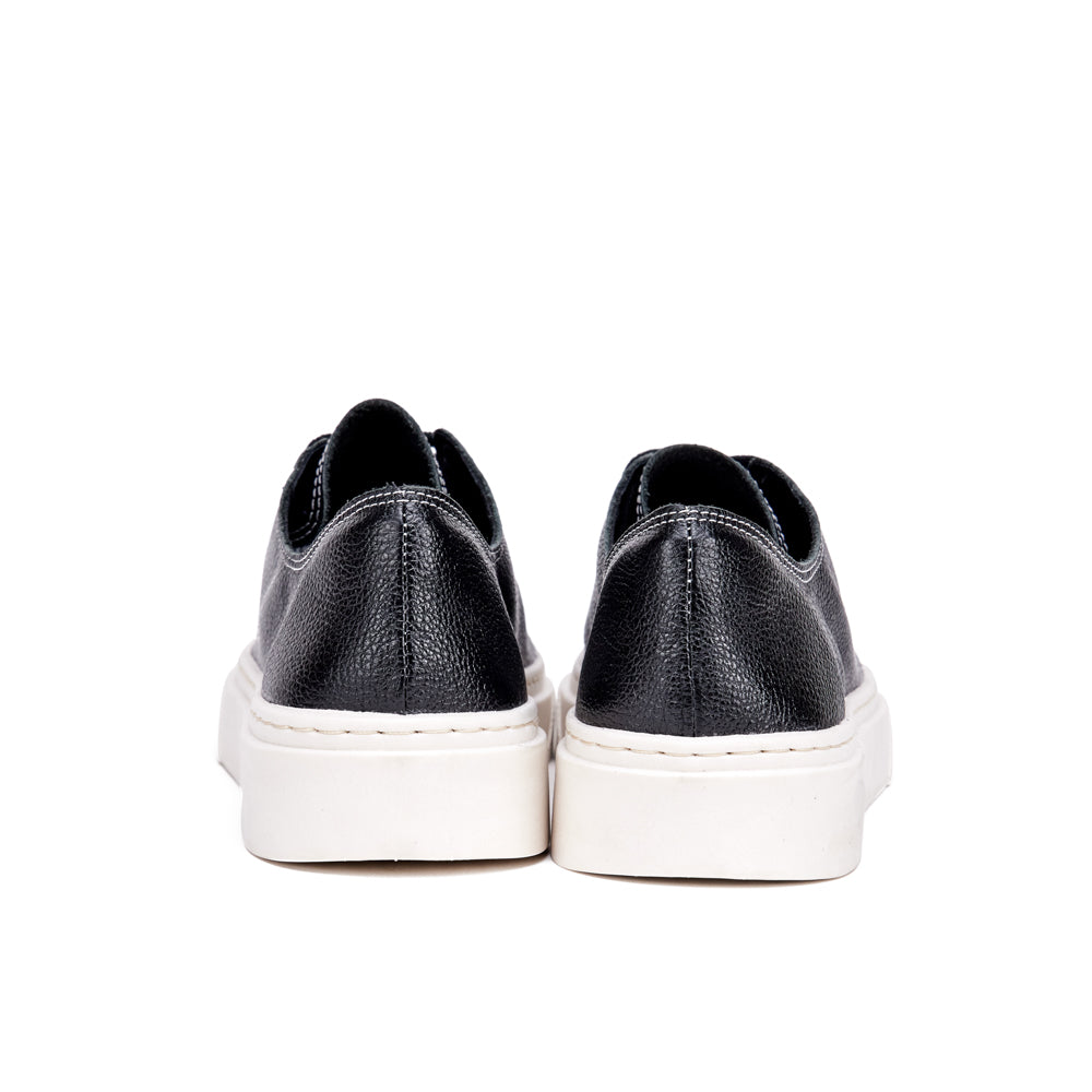 Zapatilla fepa cuero negro