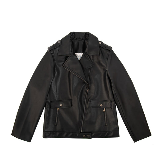 Chaqueta biker fiona negro