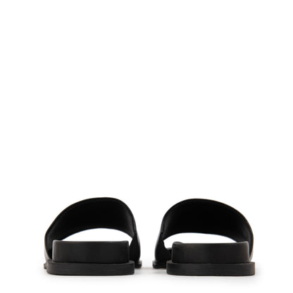 Sandalia freya cuero negro