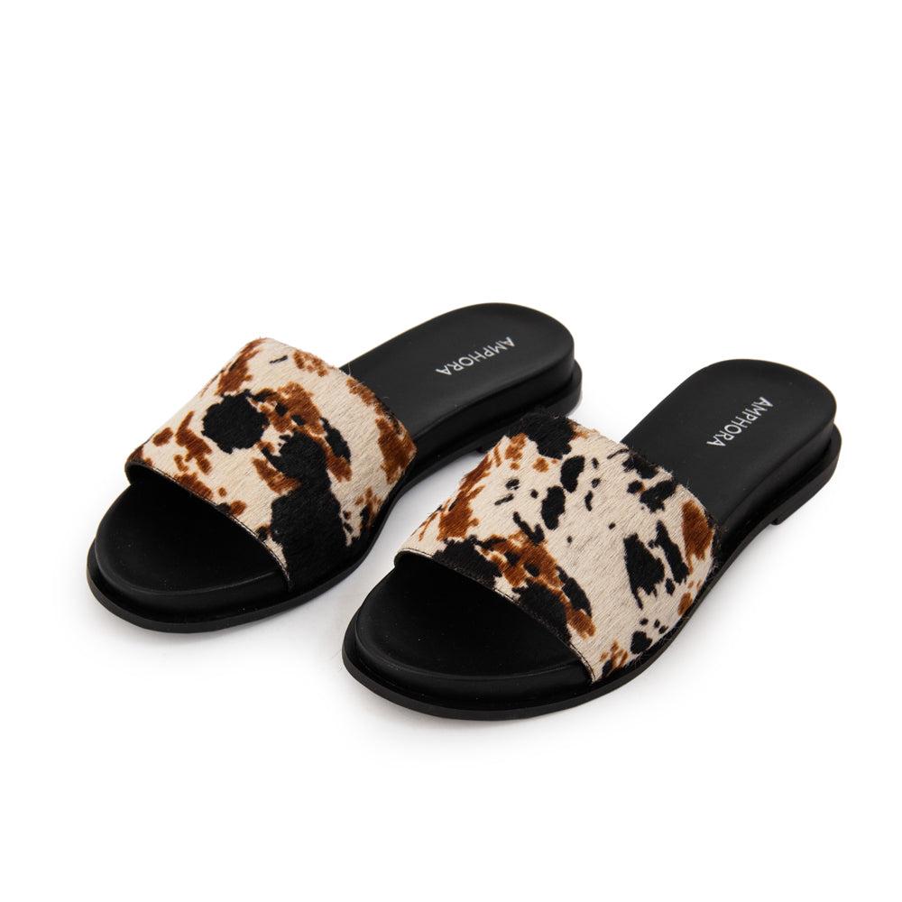 Sandalia freya cuero negro especial