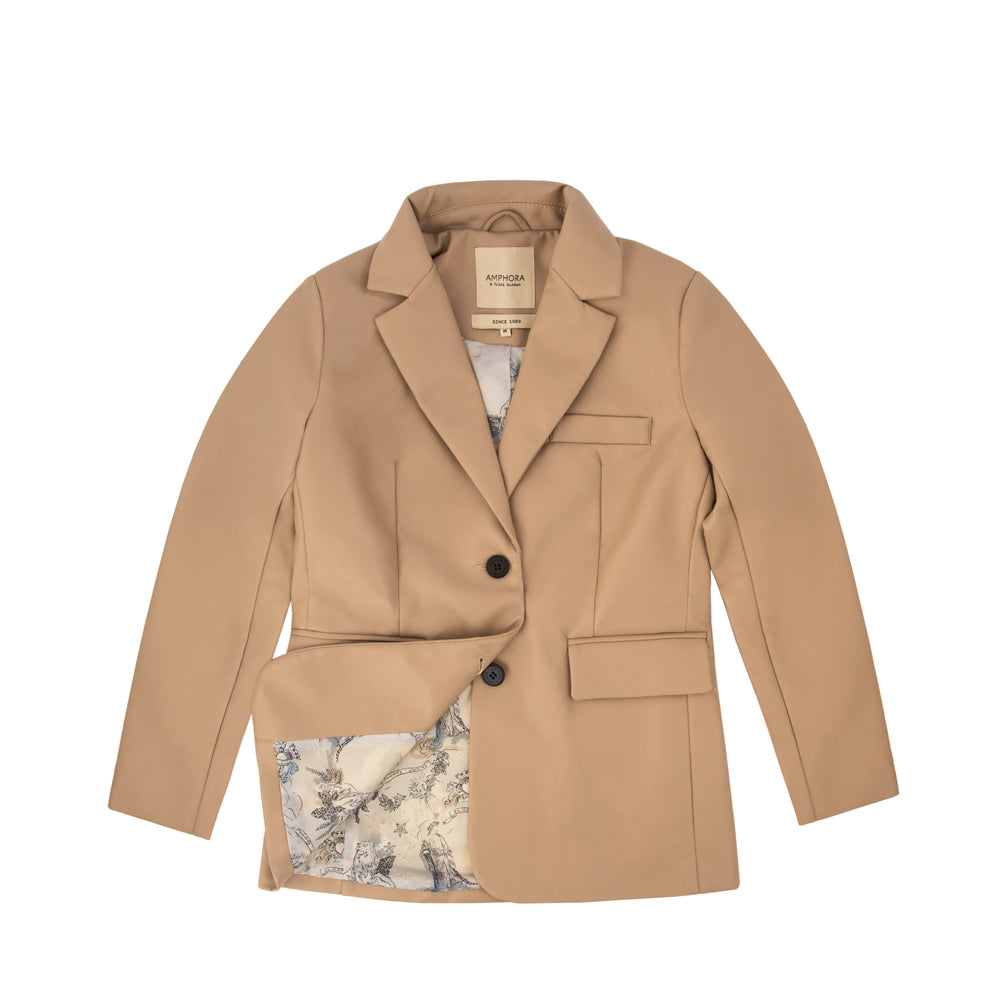Chaqueta gaby taupe
