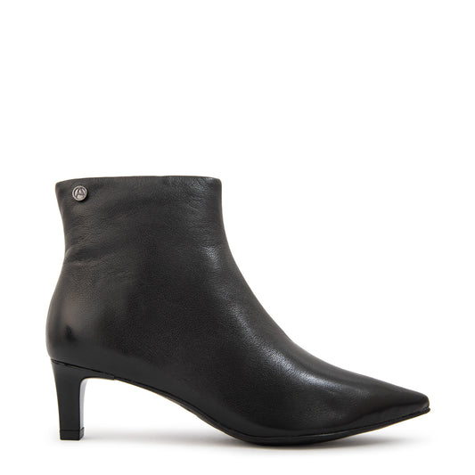 Botin irina cuero negro
