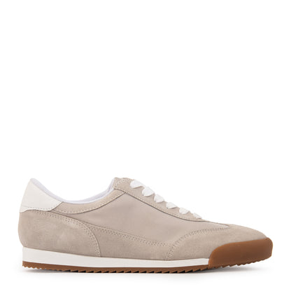 Zapatilla ivy cuero gris