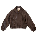 Chaqueta bomber julieta café oscuro