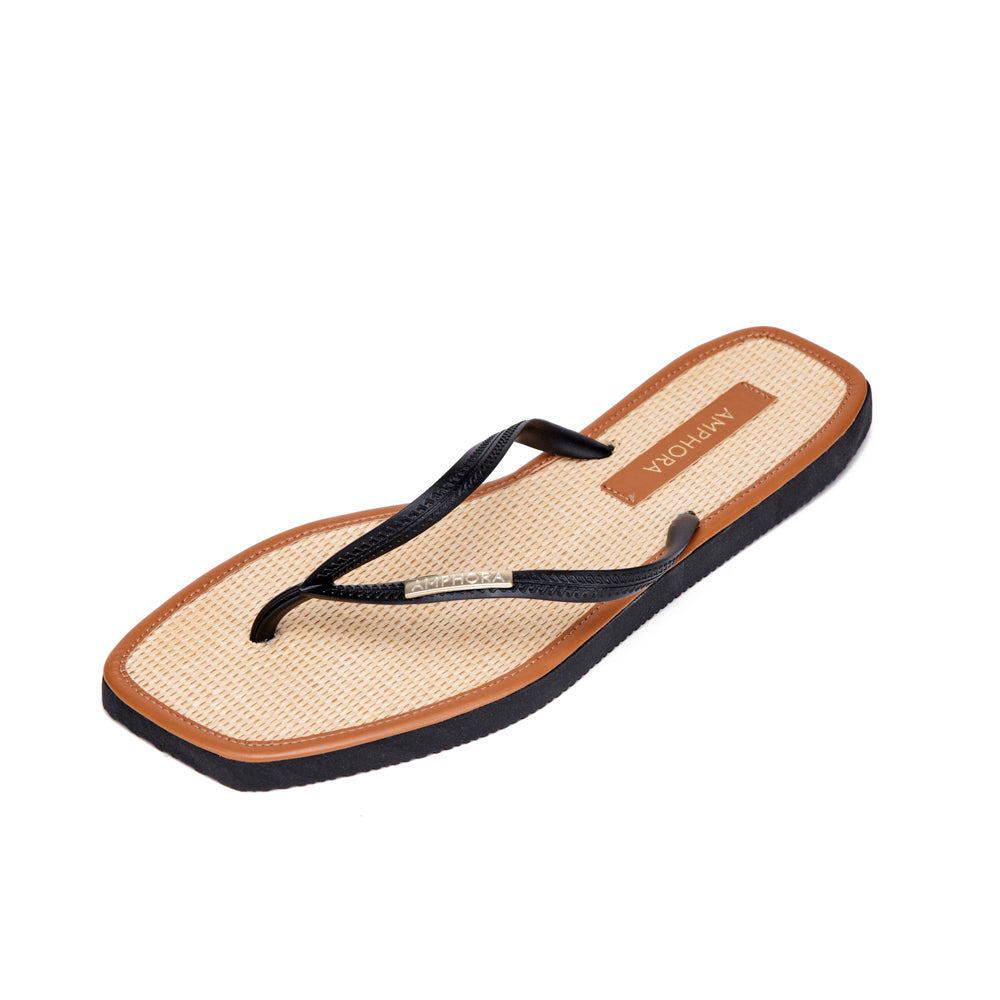 Sandalia lilo cuero negro