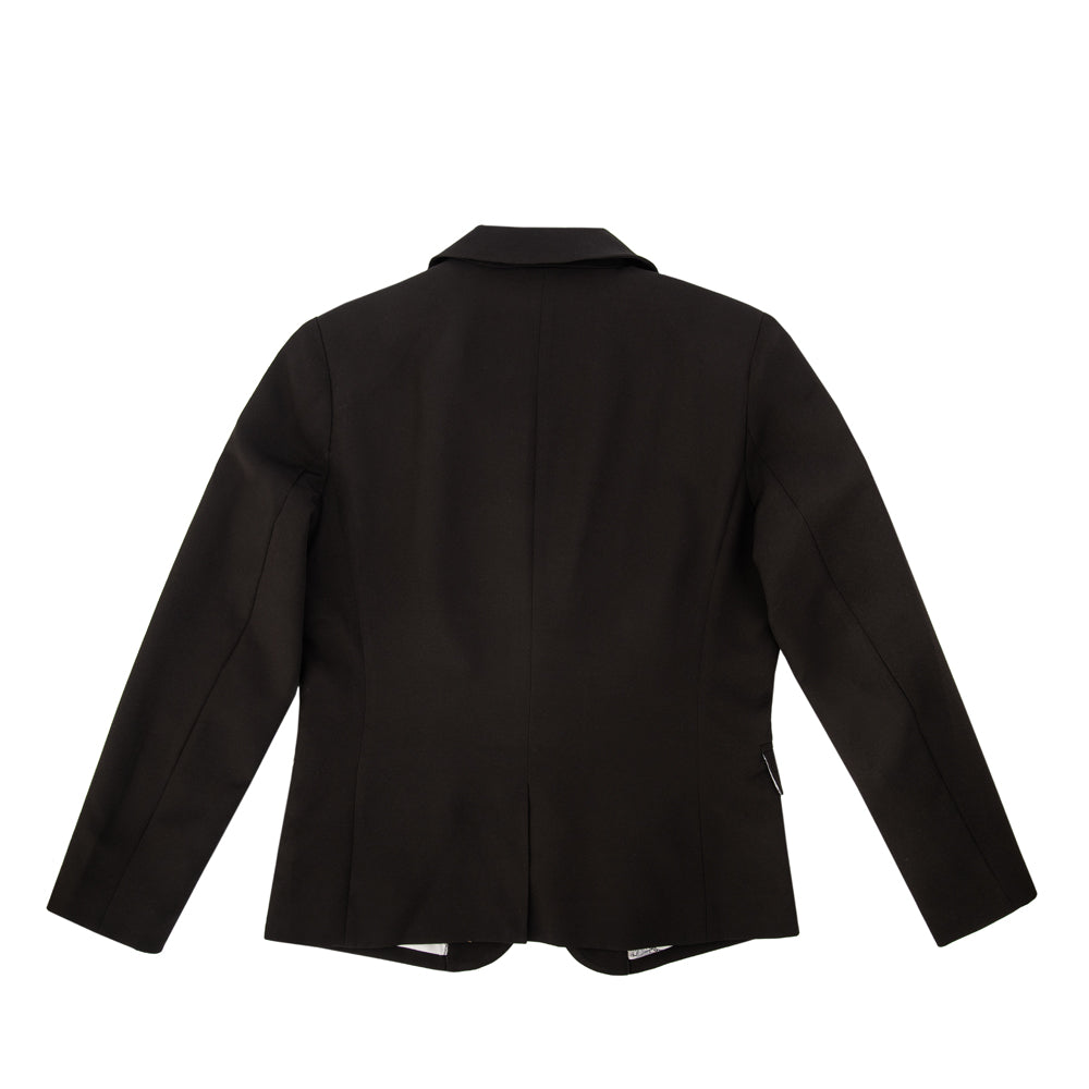 Chaqueta blazer lisa negro