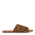 Sandalia plana lorena leopardo