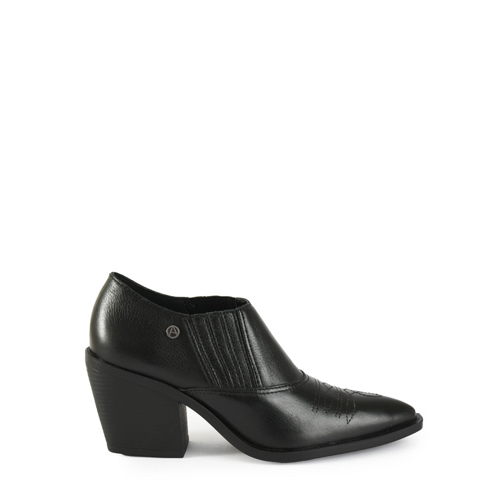 Botin Taco lorenza negro