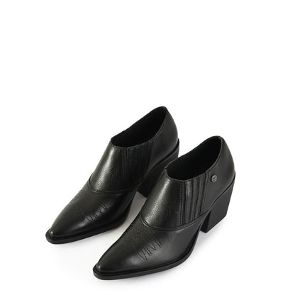 Botin Taco lorenza negro