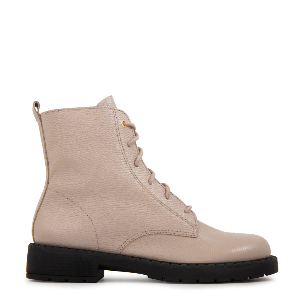 Botin Taco mae cuero