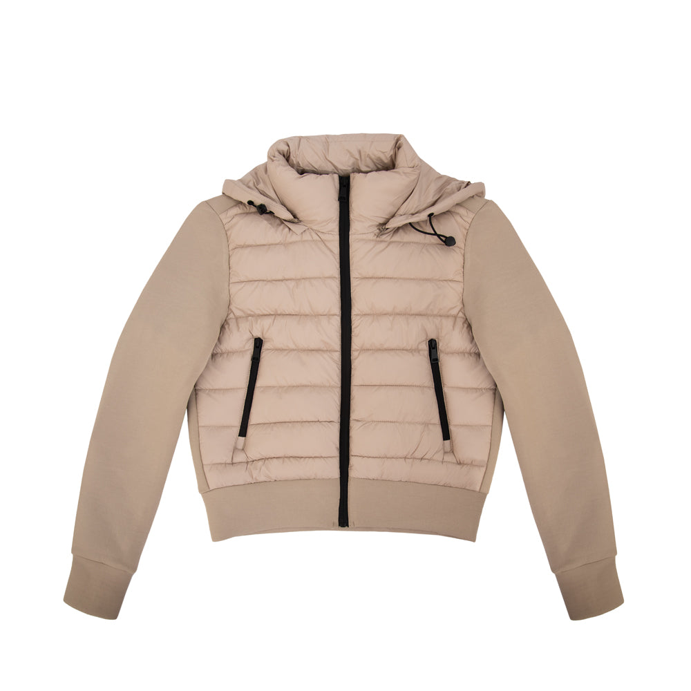 Puffy jacket manuela beige