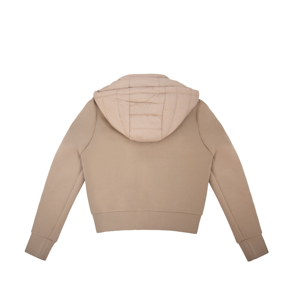 Puffy jacket manuela beige