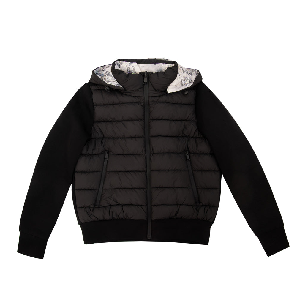 Chaqueta reversible manuela negro