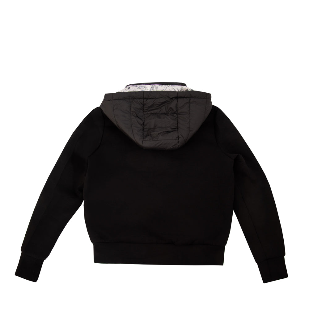 Chaqueta reversible manuela negro