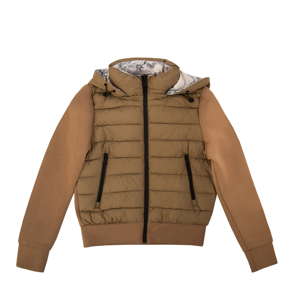 Chaqueta reversible manuela verde oliva