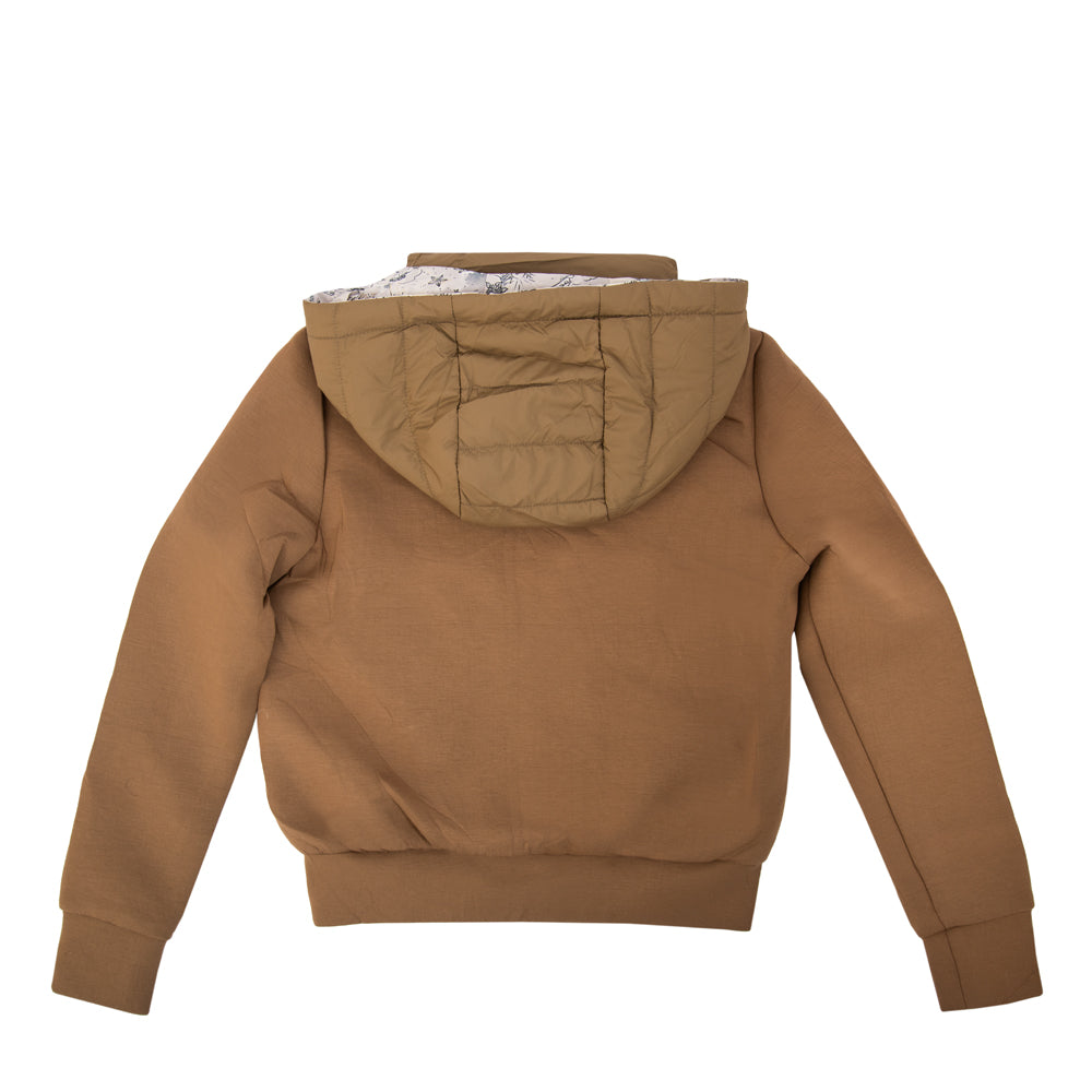 Chaqueta reversible manuela verde oliva