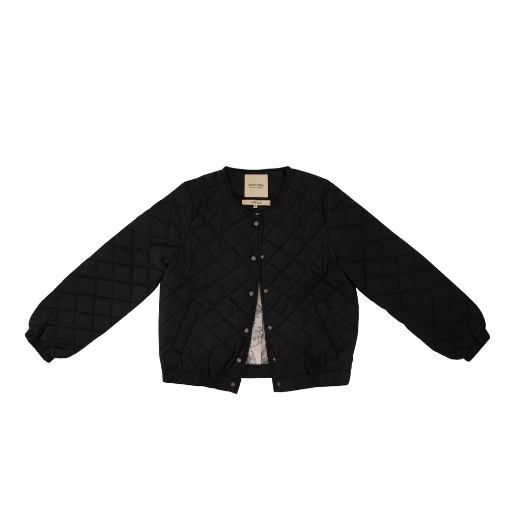 Puffy jacket margarita negro