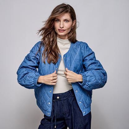 Puffy jacket margarita azul