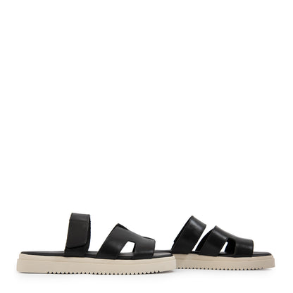 Sandalia margot cuero negro