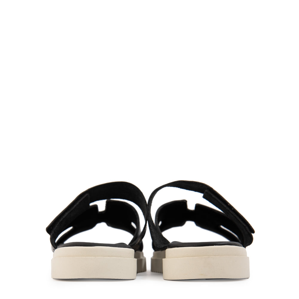 Sandalia margot cuero negro