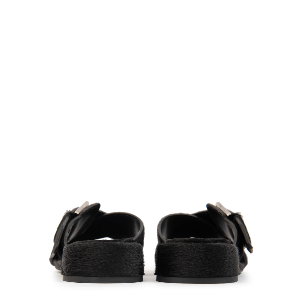 Sandalia mule maria negro