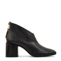 Bootie marisa cuero negro