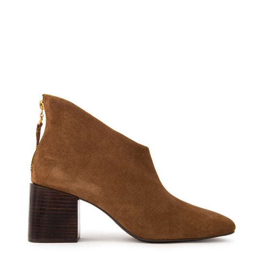 Bootie marisa cuero taupe