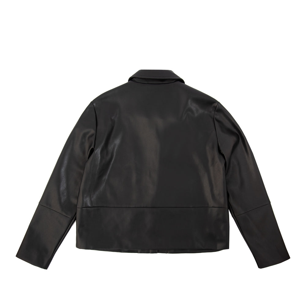 Chaqueta tipo camisa marlina negro