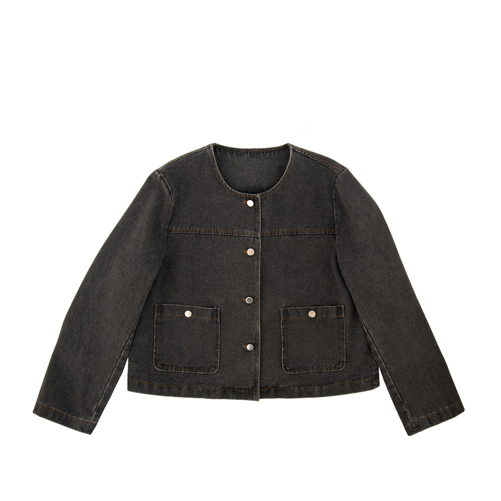 Chaqueta megan gris oscuro