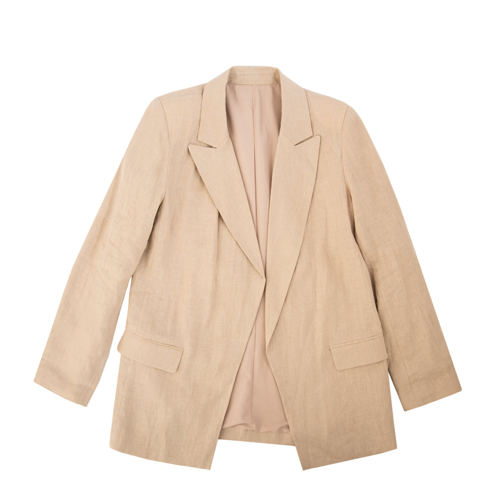 Chaqueta blazer melissa beige