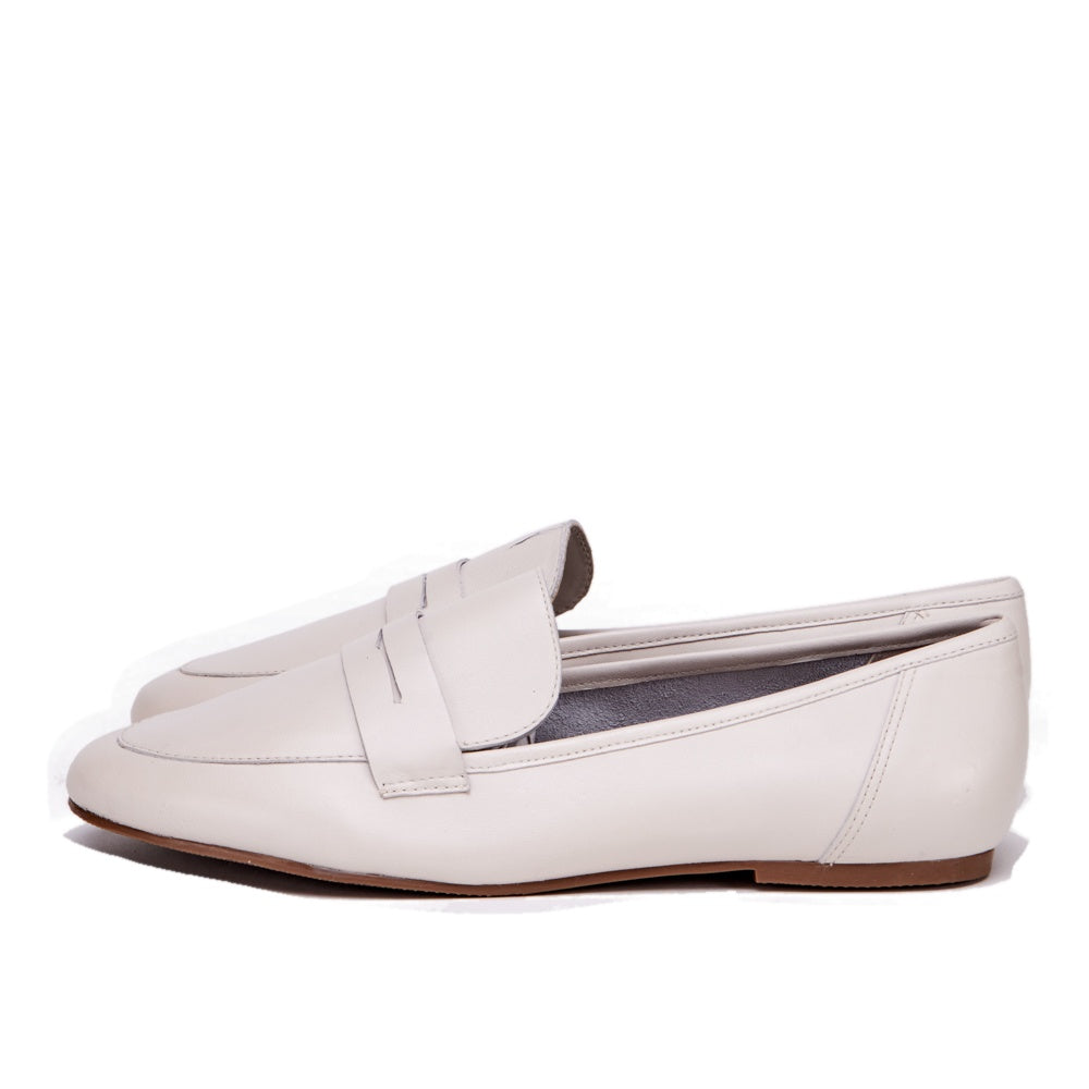 Mocasin mili blanco especial