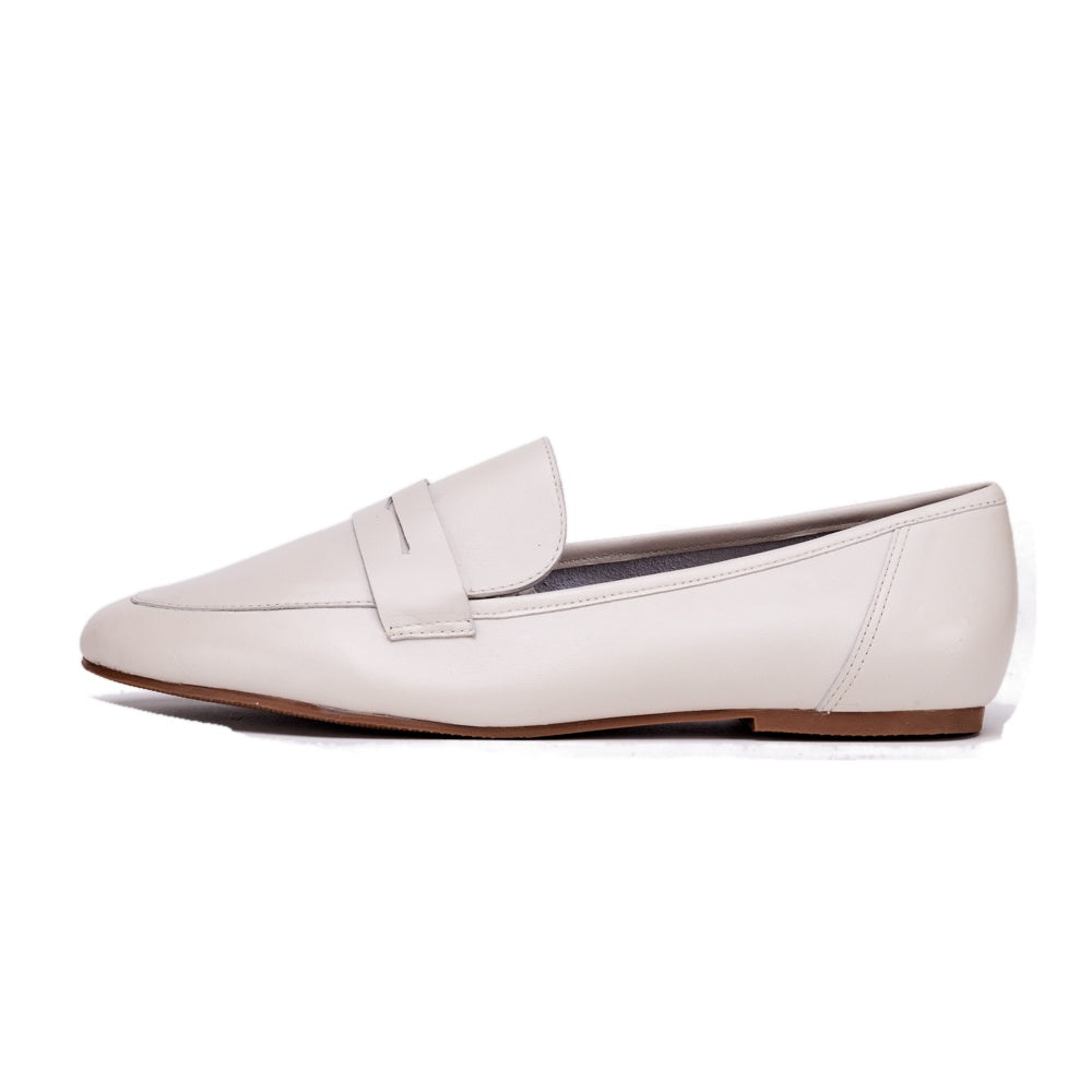 Mocasin mili blanco especial
