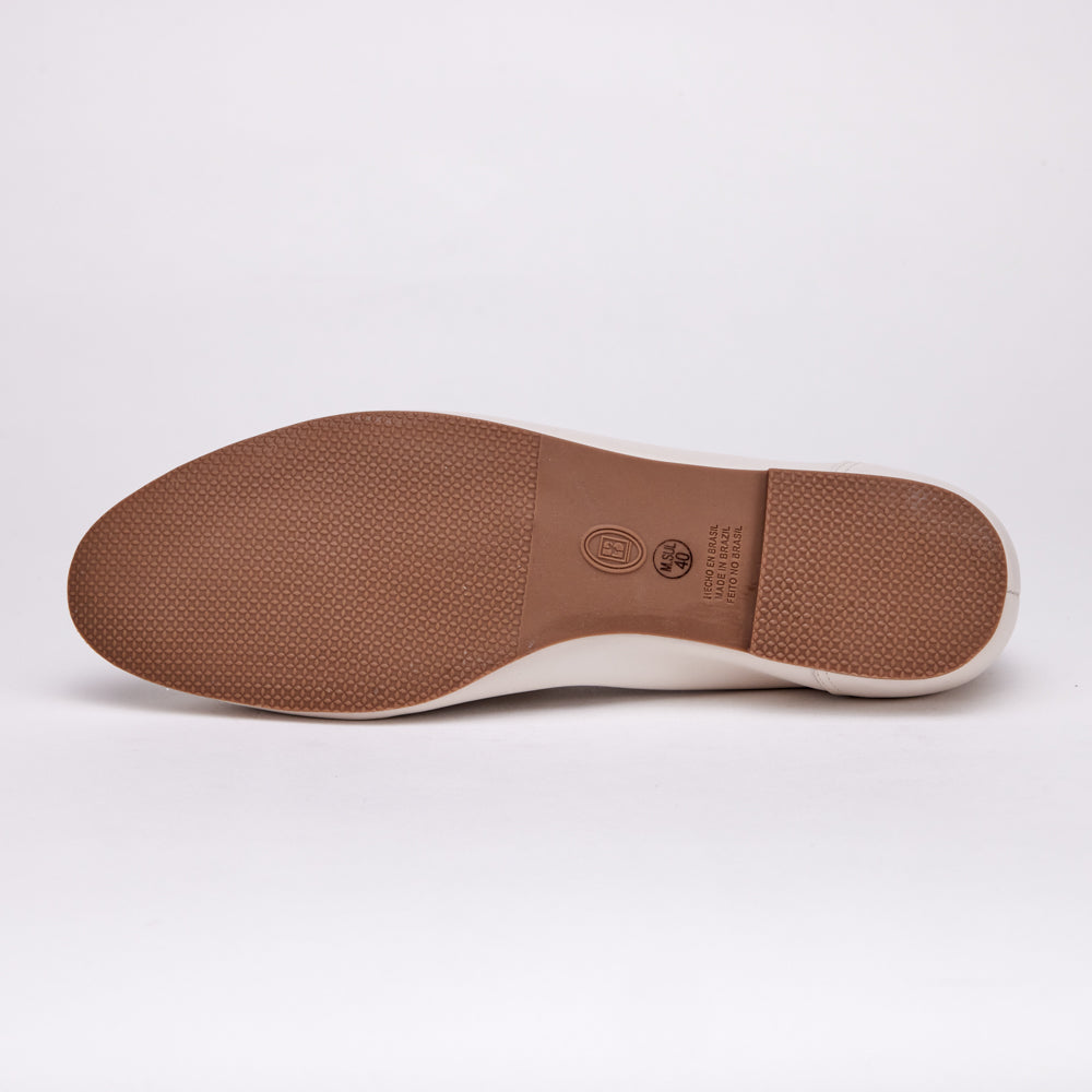 Mocasin mili blanco especial