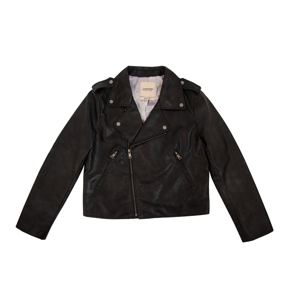 Biker jacket nancy negro